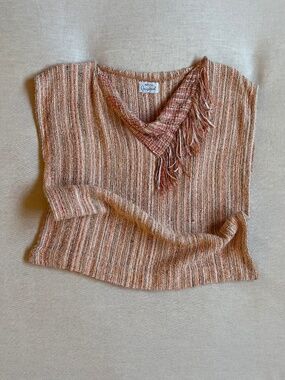 Vintage Handwoven Top by Judith Drew
